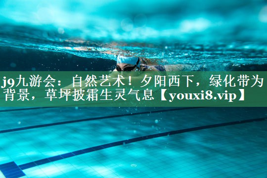 j9九游会：自然艺术！夕阳西下，绿化带为背景，草坪披霜生灵气息